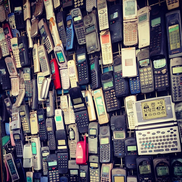 old cellphones